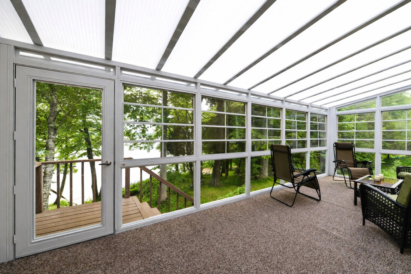 Vinyl sunrooms